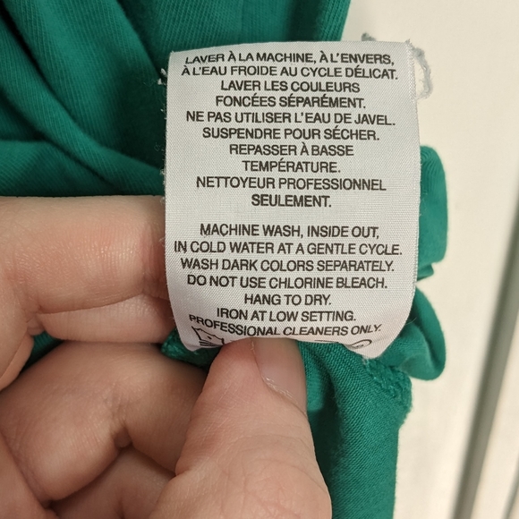 Smart Set Green V-Neck T-Shirt - Picture 5 of 5